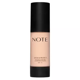 NOTE Основа тональная защитная с детокс-эффектом 116 / DETOX AND PROTECT FOUNDATION SPF15 30 мл