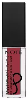 NOTE COSMETICS Помада-тинт жидкая матовая для губ 08 / MATTEVER LIP-INK 6 мл