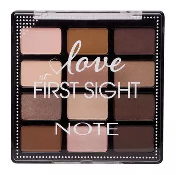 NOTE COSMETICS Тени для век из палитры 12 цветов 201 / Love at First Sight 12 х 1,3 г