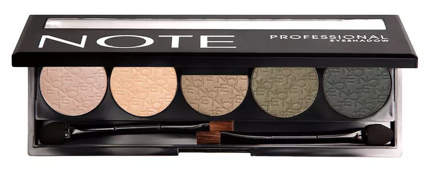 NOTE COSMETICS Тени для век, профессиональная палетка 103 / PROFESSIONAL EYESHADOW 5*2 г