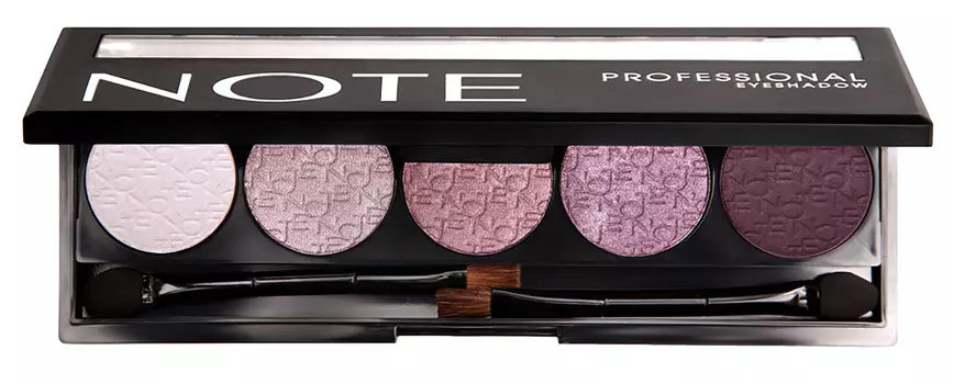 NOTE COSMETICS Тени для век, профессиональная палетка 102 / PROFESSIONAL EYESHADOW 5*2 г
