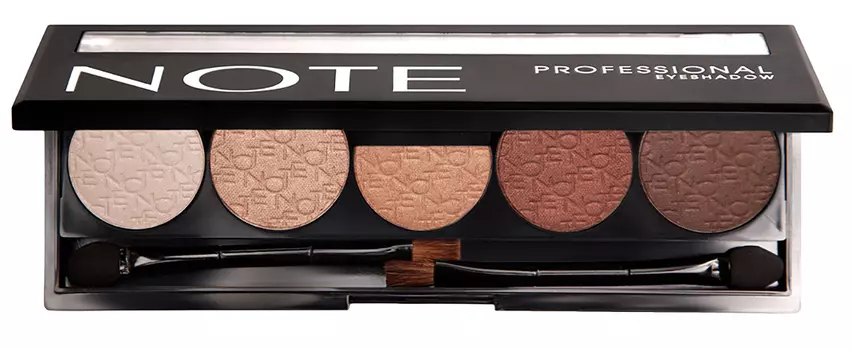 NOTE COSMETICS Тени для век, профессиональная палетка 104 / PROFESSIONAL EYESHADOW 5*2 г