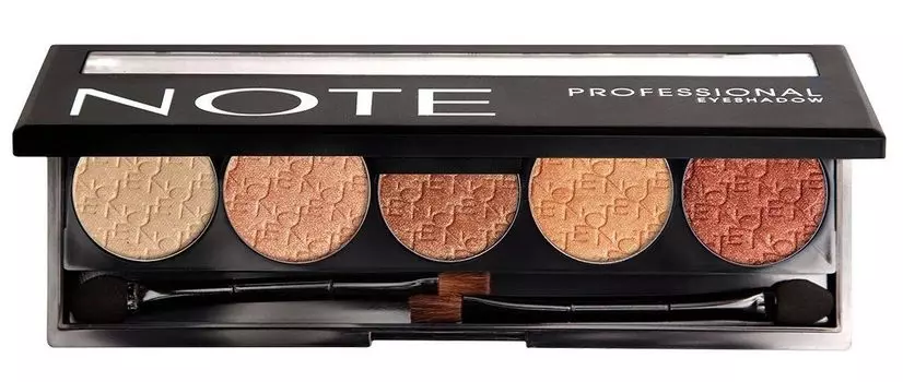 NOTE COSMETICS Тени для век, профессиональная палетка 106 / PROFESSIONAL EYESHADOW 5*2 г