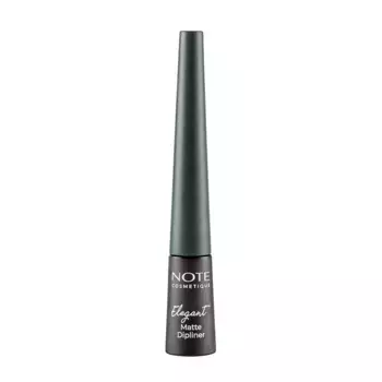 NOTE Подводка цветная матовая для глаз, 04 зеленый / Elegant Matte Dipliner 2,5 мл