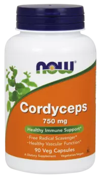 NOW FOODS Кордицепс, капсулы 900 мг № 90