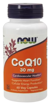 NOW FOODS Со Q10 30 мг, капсулы 516 мг № 60