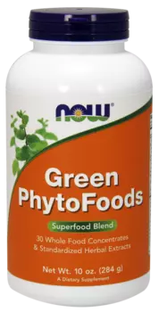 NOW FOODS Зеленая пища, порошок 283 г