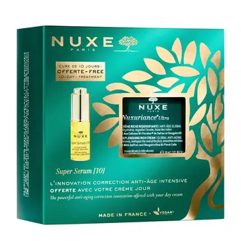 NUXE Набор антивозрастной уход для лица (крем 50 мл + сыворотка Super Serum [10] 5 мл) Nuxuriance Ultra