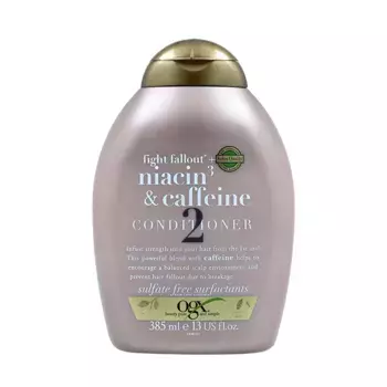 OGX Кондиционер против выпадения волос с ниацином и кофеином / Fight Fallout + Niacin & Caffeine Conditioner 385 мл