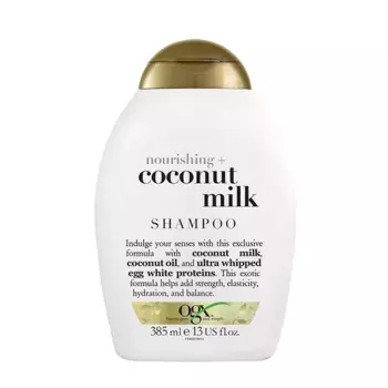 OGX Шампунь питательный с кокосовым молоком / Nourishing Coconut Milk Shampoo 385 мл
