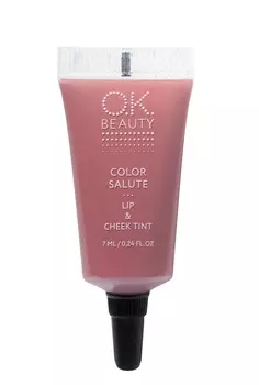 OK BEAUTY Пигмент стойкий для губ и щек, Cocoa / COLOR SALUTE LIP &amp; CHEEK TINT 7 мл