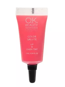 OK BEAUTY Пигмент стойкий для губ и щек, Flamingo / COLOR SALUTE LIP &amp; CHEEK TINT 7 мл