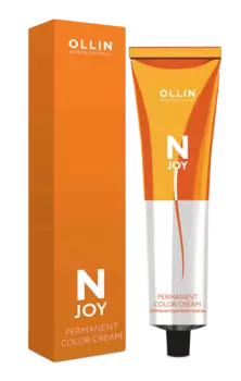 OLLIN PROFESSIONAL 4/9 крем-краска перманентная для волос, шатен зеленый / N-JOY 100 мл
