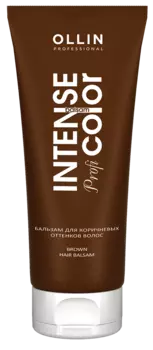 OLLIN PROFESSIONAL Бальзам тонирующий для коричневых оттенков волос / Brown hair balsam INTENSE Profi COLOR 200 мл