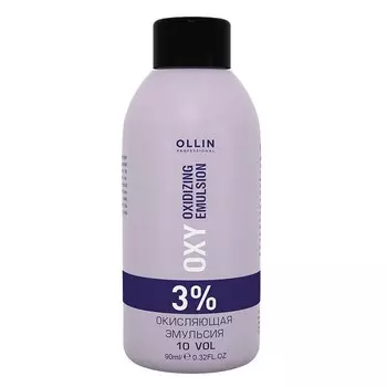 OLLIN PROFESSIONAL Эмульсия окисляющая 3% (10vol) / Oxidizing Emulsion OLLIN performance OXY 90 мл