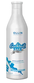 OLLIN PROFESSIONAL Крем-шампунь для увлажнения волос Молочный коктейль / Cocktail BAR 500 мл