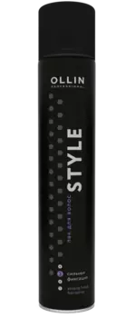 OLLIN PROFESSIONAL Лак сильной фиксации для волос / STYLE 500 мл