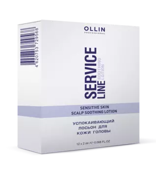 OLLIN PROFESSIONAL Лосьон успокаивающий для кожи головы / Soothing Lotion For Head Skin 12*2 мл