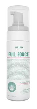 OLLIN PROFESSIONAL Мусс-пилинг с экстрактом алоэ для волос и кожи головы / FULL FORCE 150 мл