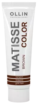 OLLIN PROFESSIONAL Пигмент прямого действия, коричневый / Brown MATISSE COLOR 100 мл
