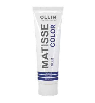 OLLIN PROFESSIONAL Пигмент прямого действия, синий / Blue MATISSE COLOR 100 мл