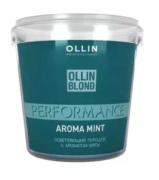 OLLIN PROFESSIONAL Порошок осветляющий с ароматом мяты / Mint Aroma BLOND PERFORMANCE 500 г