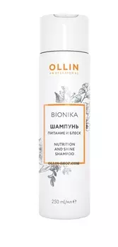 OLLIN PROFESSIONAL Шампунь Питание и блеск / OLLIN BIONIKA 250 мл