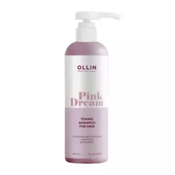 OLLIN PROFESSIONAL Шампунь тонирующий розовый для волос / PINK DREAM 500 мл
