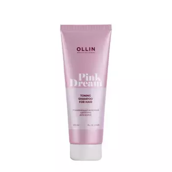 OLLIN PROFESSIONAL Шампунь тонирующий розовый для волос / PINK DREAM 250 мл