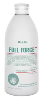 OLLIN PROFESSIONAL Шампунь увлажняющий с экстрактом алоэ против перхоти / FULL FORCE 300 мл