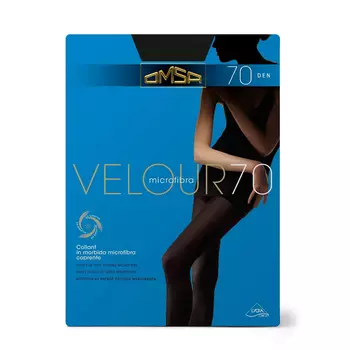 OMSA Колготки Nero 3 (M) / VELOUR 70