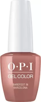 OPI Гель-лак для ногтей / Barefoot in Barcelona ICONIC GELCOLOR 15 мл