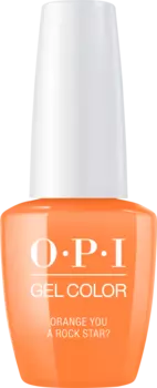 OPI Гель-лак для ногтей GCN71 / Orange You a Rock Star? Gel Color 15 мл