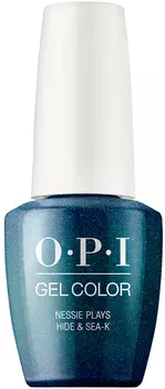 OPI Гель-лак для ногтей / Nessie Plays Hide &amp; Sea-k Gel Color 15 мл