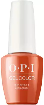 OPI Гель-лак для ногтей / Suzi Needs a loch-smith Gel Color 15 мл