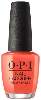 OPI Лак для ногтей / TempuratureIs Rising Nail Lacquer 15 мл