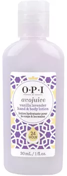 OPI Лосьон для рук Ваниль лаванда / AVOJUICE 30 мл