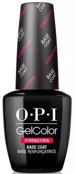 OPI Покрытие базовое укрепляющее для ногтей / Strengthen Base Coat GELCOLOR 15 мл