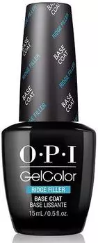 OPI Покрытие базовое выравнивающее для ногтей / Ridge Filler Base Coat GELCOLOR 15 мл