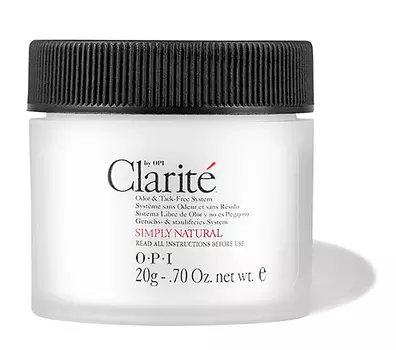 OPI Пудра натуральная / Clarite Simple Natural 20 г
