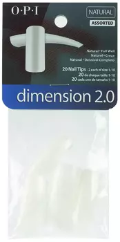OPI Типсы Дименшн / Dimension Nail Tips 2.0 20 шт
