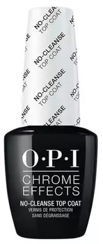 OPI Топ закрепляющий для ногтей / Chrome Effects No Cleanse Top Coat 15 мл