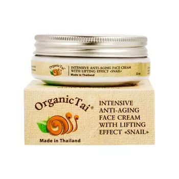 ORGANIC TAI Крем-лифтинг интенсивный антивозрастной с экстрактом улитки для лица 50 мл