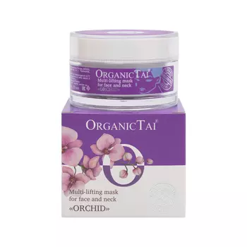 ORGANIC TAI Маска мульти-лифтинг эффект для лица и шеи, Орхидея 50 мл