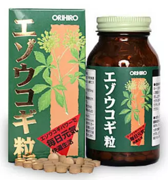 ORIHIRO Элеутерококк (Сибирский жень-шень), таблетки 400 шт