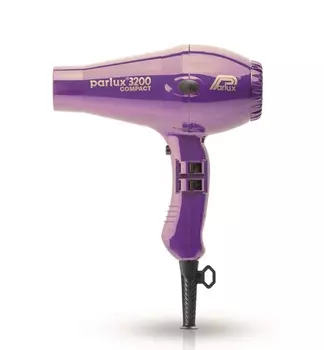 PARLUX Фен Parlux 3200 COMPACT фиолетовый, 2 насадки 1900 Вт