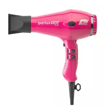 PARLUX Фен Parlux 3200 Plus фуксия, 2 насадки 1900 Вт