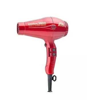 PARLUX Фен Parlux 3800 Ceramic+Ionic красный, ионизация, 2 насадки 2100 Вт