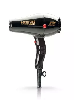 PARLUX Фен Parlux 385 Power Light черный, ионизация, 2 насадки 2150 Вт
