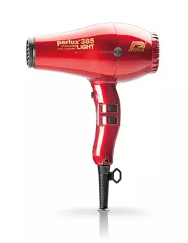 PARLUX Фен Parlux 385 Power Light красный, ионизация, 2 насадки 2150 Вт